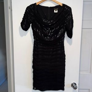 Cocktail slim fitting dress